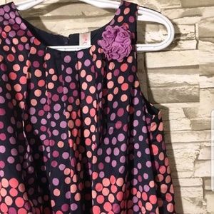 Cherokee toddlee polka dot bubble dress sz 5T